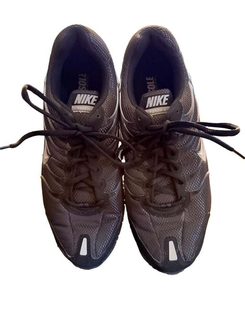 Nike Air Max Torch 4 Size 12 Black Anthracite Metallic Silver